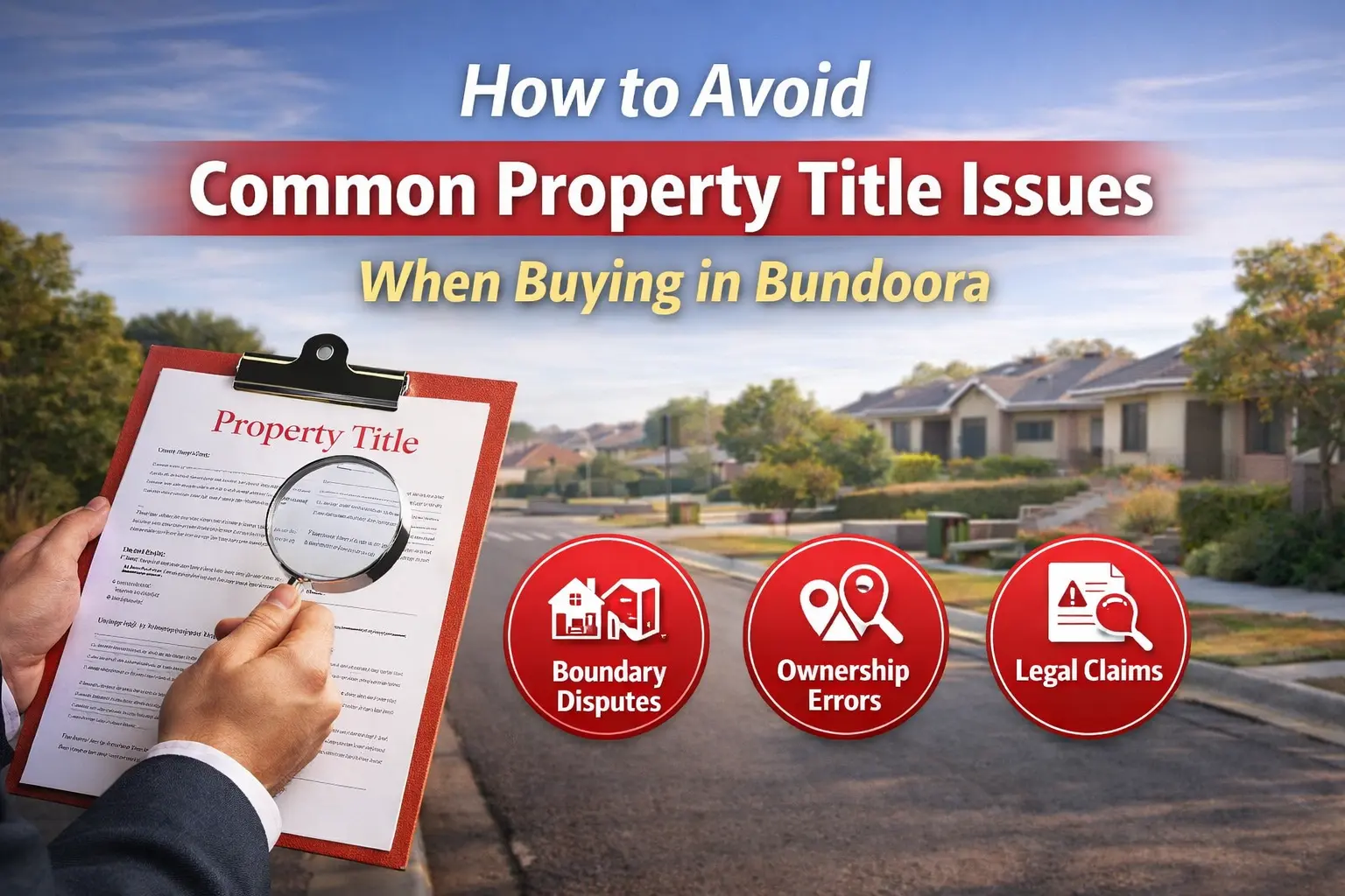 How to Avoid Common Property Title Issues When Buying in Bundoora 