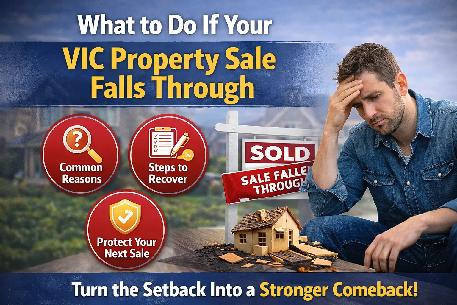 What to Do If Your VIC Property Sale Falls Through