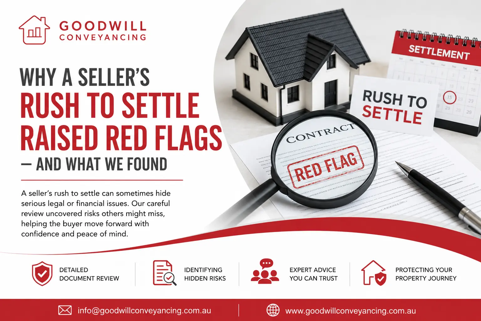 Why a Seller’s Rush to Settle Raised Red Flags-and What We Found